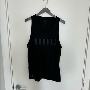 Men’s Nobull tank black/black medium